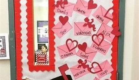 Valentines Door Decoration Valentine's Day Classroom ️ Crafts For Kids Arts And