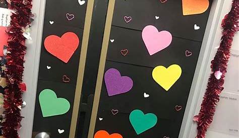 Valentines Door Decoration Ideas 6th Grade Classroom Day Pinterest