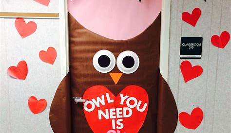 Valentines Door Decorations Classroom Owl Theme Theme Theme