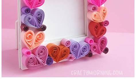 Valentines Picture Frame Craft Make Your Own An Easy For Kids! » Miss Freddy