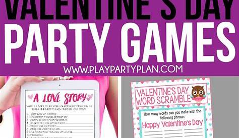 Valentines Table Games 10 Day Party Game Ideas Stl Mommy Valentine's Day Party
