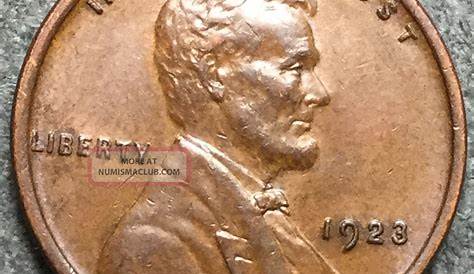 Value Of 1923 Wheat Penny P Lincoln Cent G467 S&h
