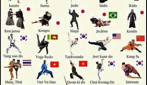 What Are the 6 Types of Martial Arts?