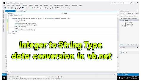 VB NET string handling function - YouTube