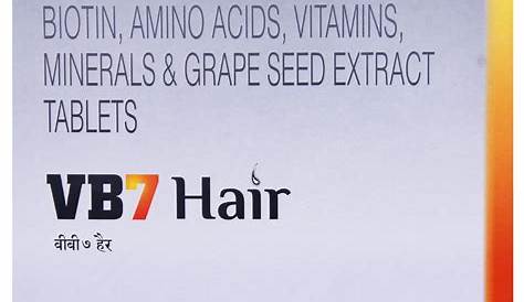 VB7 Hair Tablet 10's Price, Uses, Side Effects, Composition - Apollo