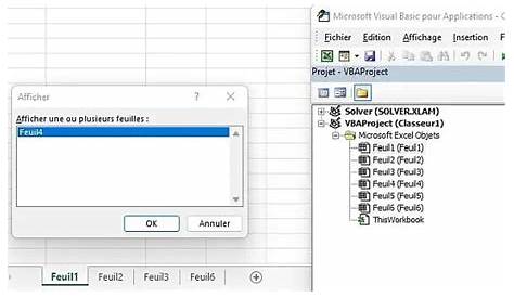 Excel - VBA - Userform : Sélectionner une feuille et une colonne via un