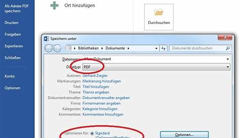 PDF aus Word erstellen - So einfach geht's - finito