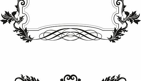 Free Vector Art & Clipart – Vintage Frame Border | Oh So Nifty Vintage