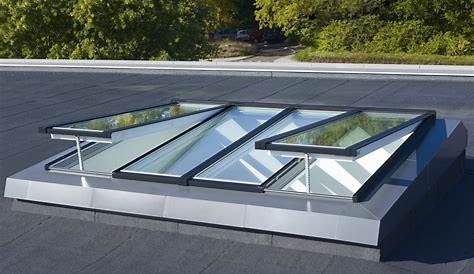 Velux Toit Plat VELUX Fenêtrecoupole Pour s s Fixe 80x80 Avec