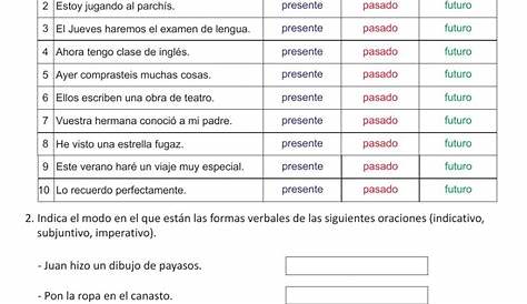 Conjugación verbos interactive worksheet | Learning spanish, Education