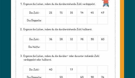 Verdoppeln / Halbieren