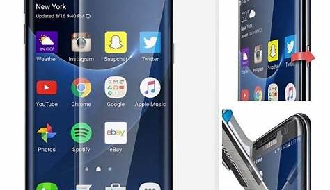 Verre De Protection Samsung S7 Vitre Intégrale En Trempé Transparente