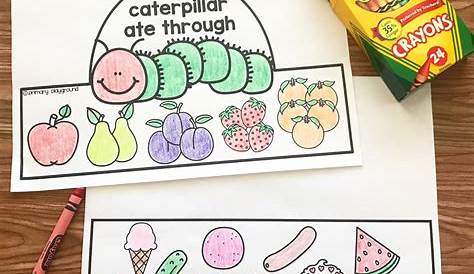 Very Hungry Caterpillar Craft Printable The Catterpillar Printabe The