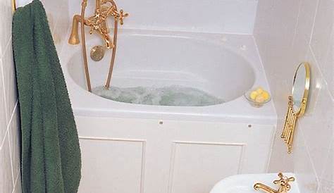 Turn Any Tiny Bathroom Into a Spa With These Small Bathtubs | Free