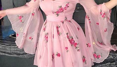 40 Ideas de Vestidos Rosa (Rosados) ¡El Color que Está de moda Esta