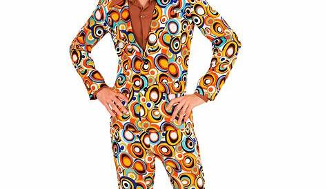 Camicia disco anni 70 groovy per uomo: Costumi adulti,e vestiti di