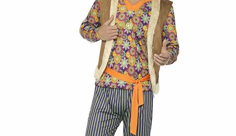 Costume da cantante hippie anni 60 per uomo: Costumi adulti,e vestiti