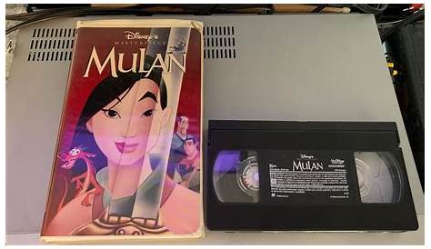 WALT DISNEY MULAN II 2 VHS Movie Rare 2005 Video Tape Animated Classic