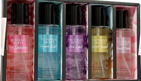 VICTORIA'S SECRET - Fragrance Mist Gift Set - VS FANTASIES - 4 BODY