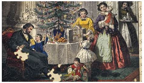 Victorian Christmas - Vintage Wallpaper (32723266) - Fanpop