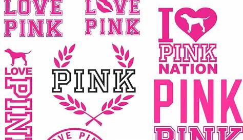 Victorias Secret Pink Svg Fashion Logo Svg Pink Nation Svg | Etsy