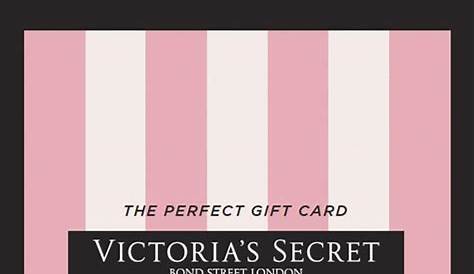 Free Victoria's Secret Card worth at-least $10 – Might Be $500