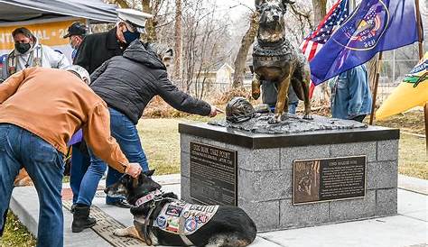 New memorial to dogs that served in Vietnam celebrates 'The Unbreakable