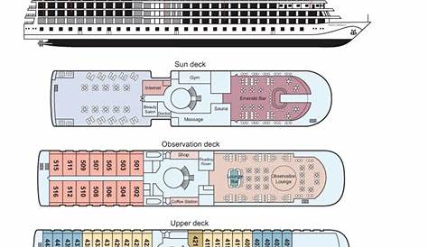 Viking Sea Deck Plans: Ship Layout, Staterooms & Map - Cruise Critic
