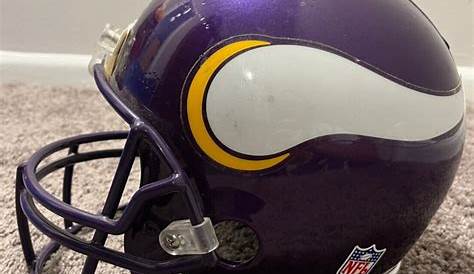 Lot Detail - Minnesota Vikings 1980's Game Used Helmet