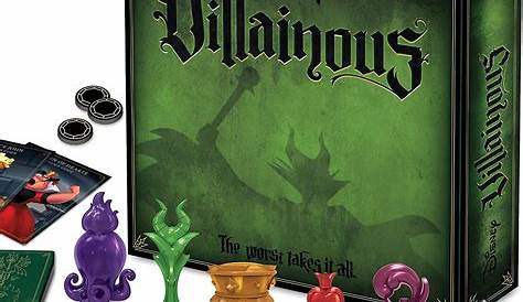 Villainous Disney Villains Juego De Mesa Ingles Board Game | Envío gratis