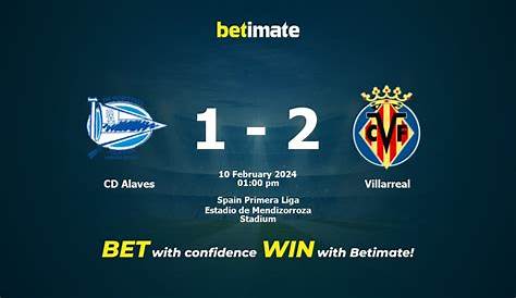 Directo: Villarreal - Alavés en directo: resumen, goles y resultado