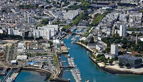 Photo aérienne de Lorient - Morbihan (56)