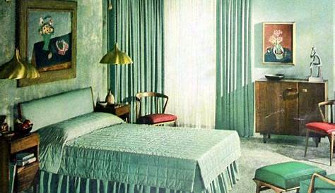 Vintage '50s master bedroom decor See 50+ examples of retro home style