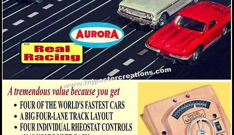 Vintage Aurora Slot Cars for sale| 83 ads for used Vintage Aurora Slot Cars