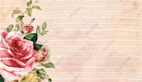 Vintage Background Design Floral Seamless Pattern For