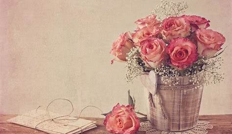 Vintage Backgrounds Floral Wallpaper Flower ·① Tag