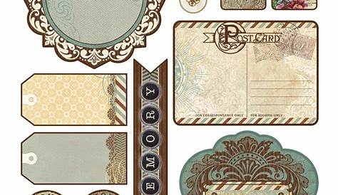 Astrid's Artistic Efforts: Vintage scrapbook mini