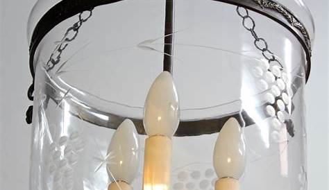 Vintage Glass Ceiling Lights Shade Chandelier Pendant Light Diner Hall Club