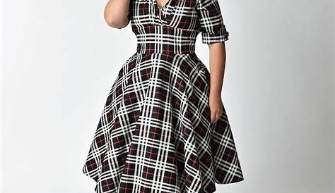 Vintage Inspired Plus Size Dresses Retro 50s, 60s ,70s, 80s, 90s