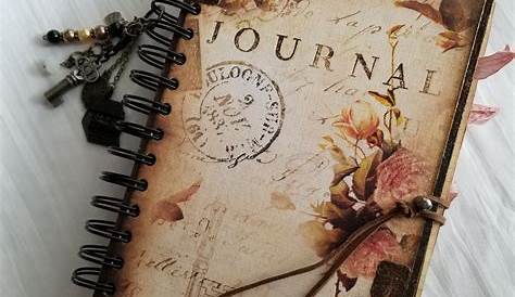 Vintage Art Journal Ideas | Art journal, Handmade journal, Bullet