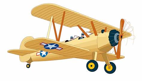 Airplane Biplane Wing Clip art - vintage aircraft png download - 847*