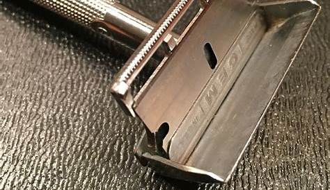 Vintage old Razor with Personna Single edge razor blades | eBay
