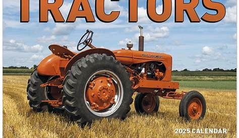 Vintage Tractor Wall Calendar 2024 by Carousel Calendars 240595