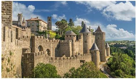 Cité de Carcassonne - Château, rempart, basilique, Patrimoine UNESCO