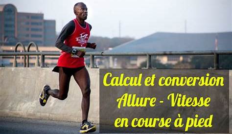 Running Live: Vitesses conseillées pour les courses en fonction de