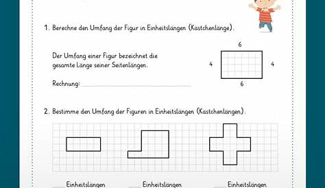 Übungsblatt zu Umfang- Volumen- und Flächenberechnung | Nachhilfe mathe