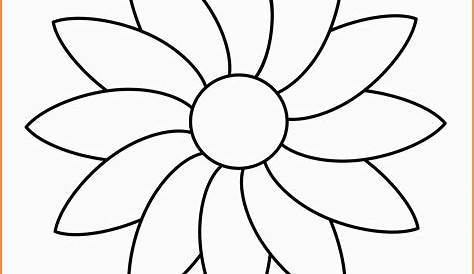 blumen-ausmalbilder-dekoking-com-2 | Desenhos de linha flor, Clipart de