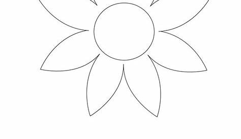 29+ Listen von Sonnenblume Basteln Vorlage: Sonnenblume basteln aus