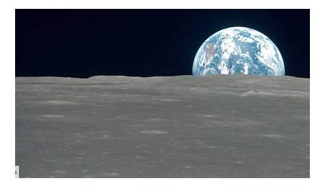 D'incroyables levers de Terre observés depuis la Lune par la sonde Kaguya