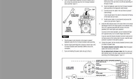 Meritor Wabco EasyStop™ Trailer ABS Parts Book Auto Repair Manual
